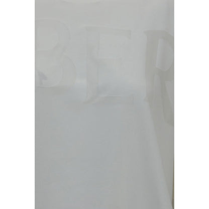 Burberry White Cotton T-Shirt