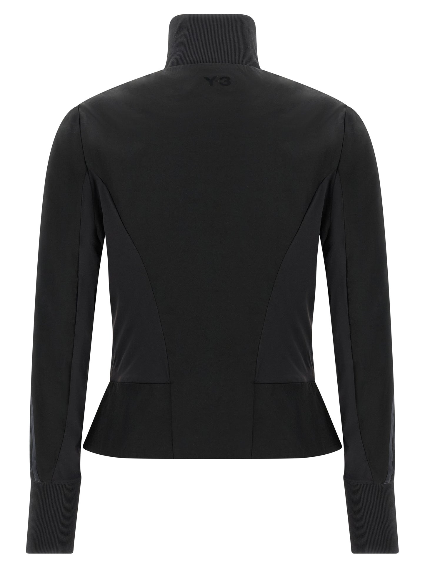 Y-3 Black Polyamide Sweatshirt