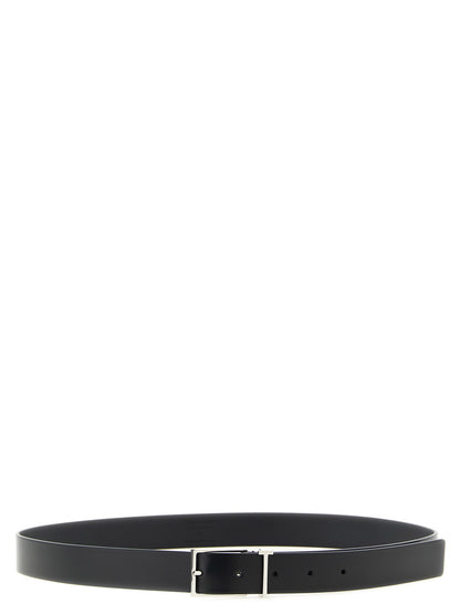 Tom Ford Black Calfskin Thin Belt