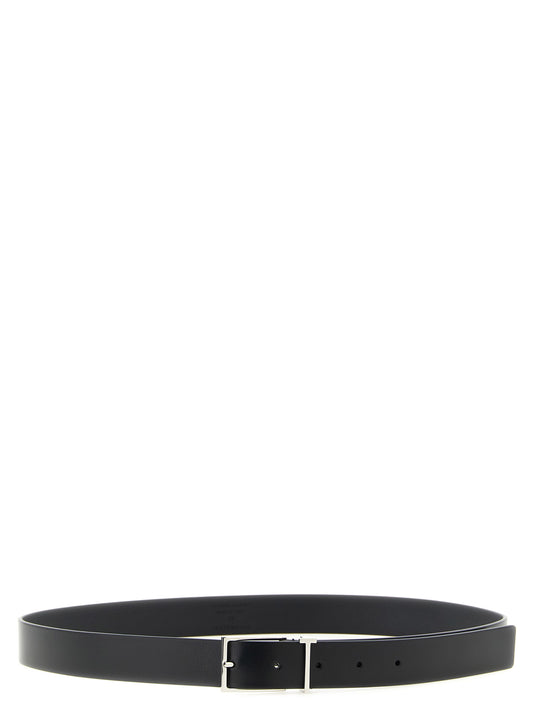 Tom Ford Black Calfskin Thin Belt