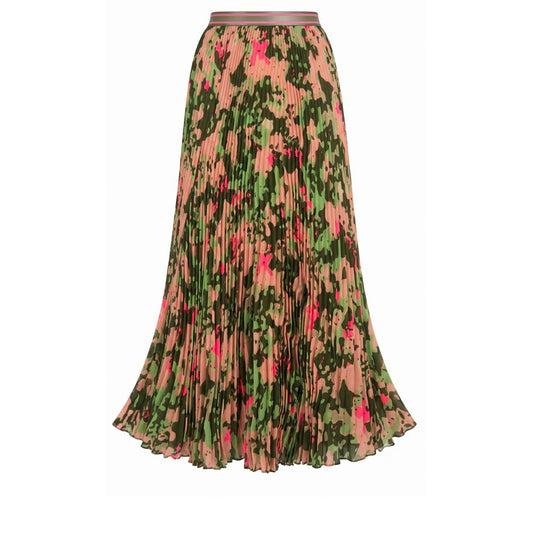 Mr&Mrs Italy Pink Polyester Women Skirt
