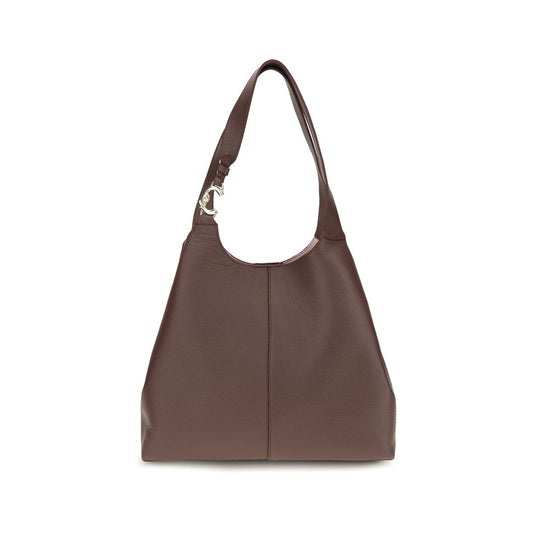 Shoulder Bag by Coccinelle for women in bos taurus calf leather beige features an effortlessly chic silhouette with a secure , ample , and versatile shoulder-strap for effortlessly chic everyday luxury.