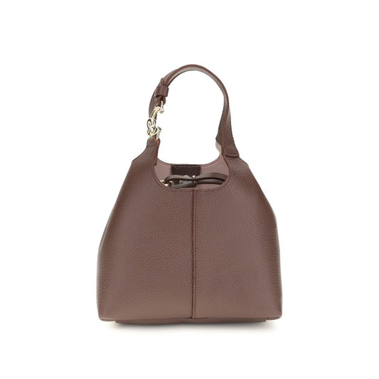 Handbag by Coccinelle for women in bos taurus calf leather beige features a ornamental silhouette, showcasing a secure , ample , and ornamental for a sophisticated look.