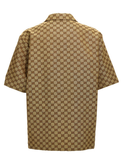 Gucci Beige Linen Blouse