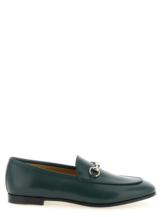 Gucci Bicolor Calfskin Slip-On Loafers