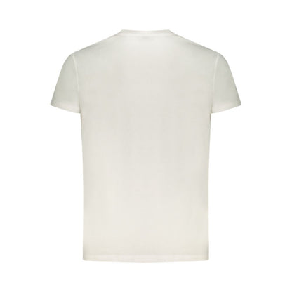 Iceberg Crisp Men's Crew Neck Cotton T-Shirt - White Print
