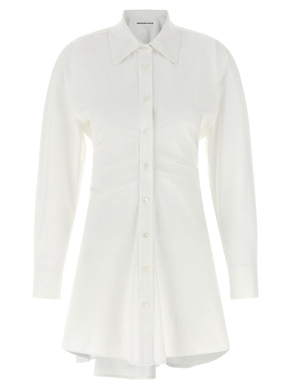 Alexander Wang White Cotton Short Dress