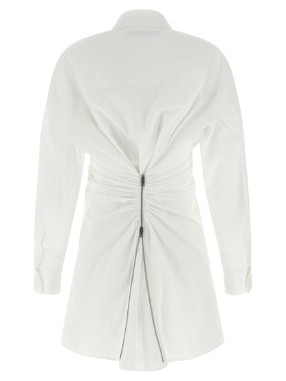 Alexander Wang White Cotton Short Dress
