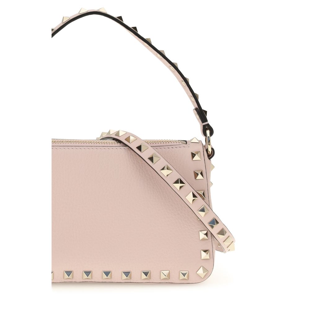Shoulder Bag by Valentino Garavani for women in bos taurus calfskin leather multicolor & signature features a stately silhouette, showcasing a secure zipper & hook, ample cardholder, and stately shoulder-strap, adjustable-strap & detachable-strap for a stately finish.