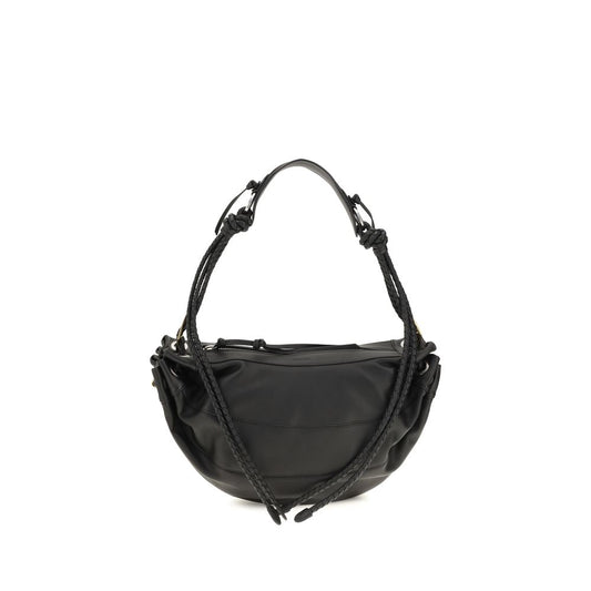 Shoulder Bag by Isabel Marant for women in lamb leather black features a effortless sophistication silhouette, secured by a zipper with ample cardholder and versatile shoulder-strap, adjustable-strap & handle for a effortless sophistication finish.