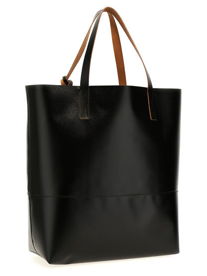 Marni Black Polyethylene Tote Bag