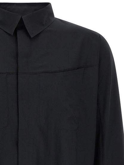 SATISFY Black Polyester Blouse