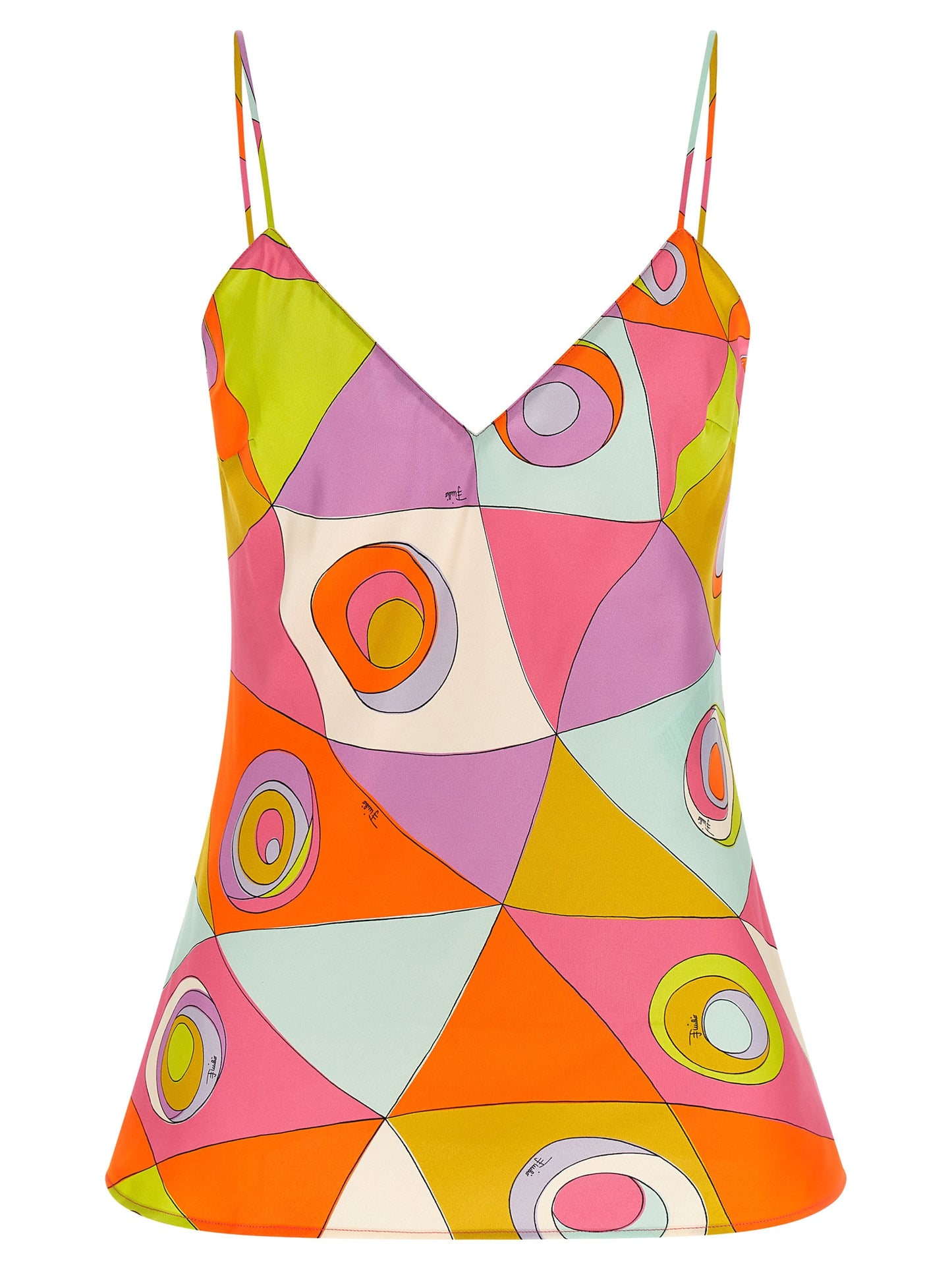 Emilio Pucci Multicolor Silk Blouse
