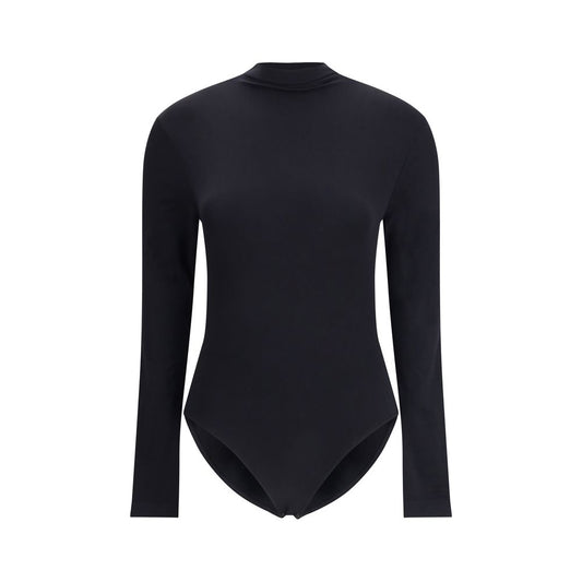 Wolford Black Polyamide Bodysuit