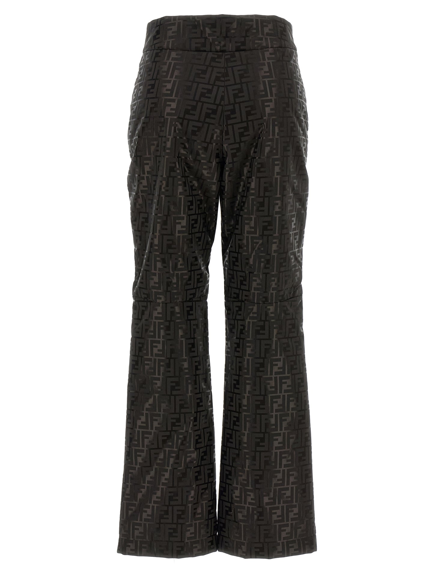 Fendi Brown Cotton Athletic Pants