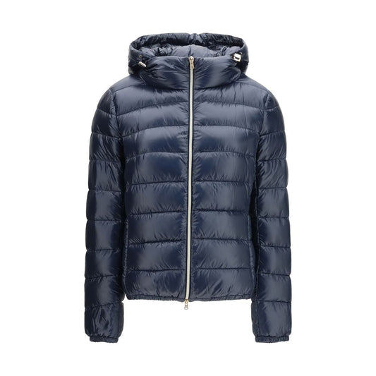 Herno Blue Polyamide Full-Length Jacket