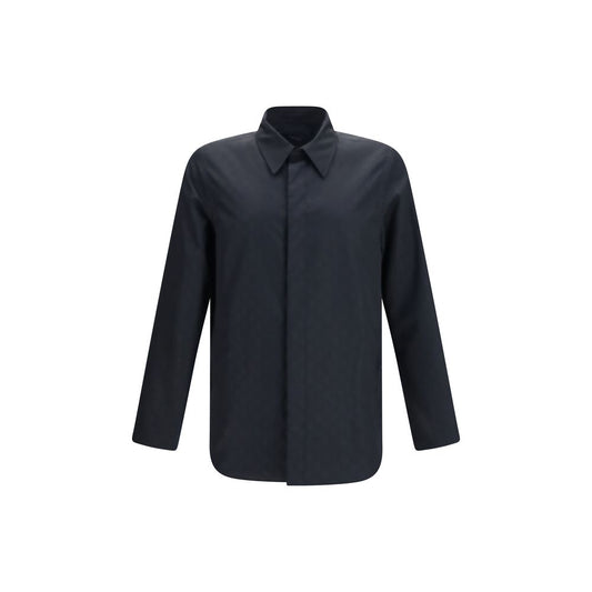 Gucci Black Polyamide Full-Length Jacket