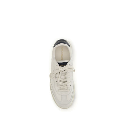 Axel Arigato White Calf Leather Bos Taurus Athletic Sneakers