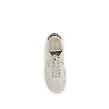Axel Arigato White Calf Leather Bos Taurus Athletic Sneakers