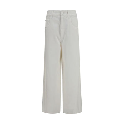 Brunello Cucinelli Beige Cotton Jeans Denim