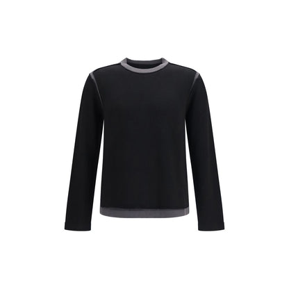 MM6 Black Wool Oves Aries Sweatshirt