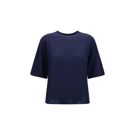 Loulou De Saison Blue Cashmere T-Shirt