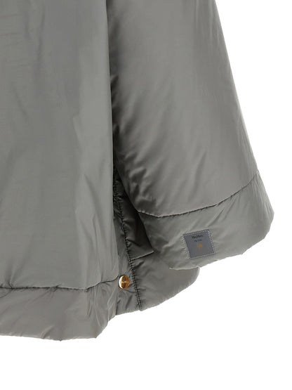 Max Mara Gray Polyester Shell Jacket