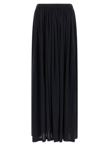 Max Mara Blue Lyocell Mini Skirt