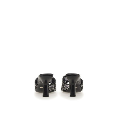 Gucci Black Polyamide Mules