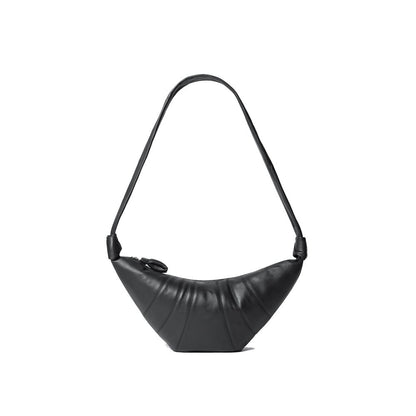 Lemaire Black Lamb Leather Shoulder Bag