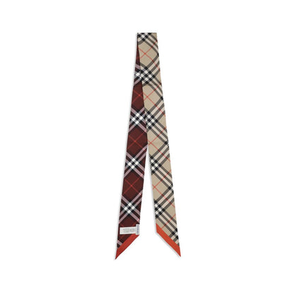 Burberry Beige Silk Scarf
