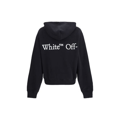 Off-White Black Cotton Sweatshirt