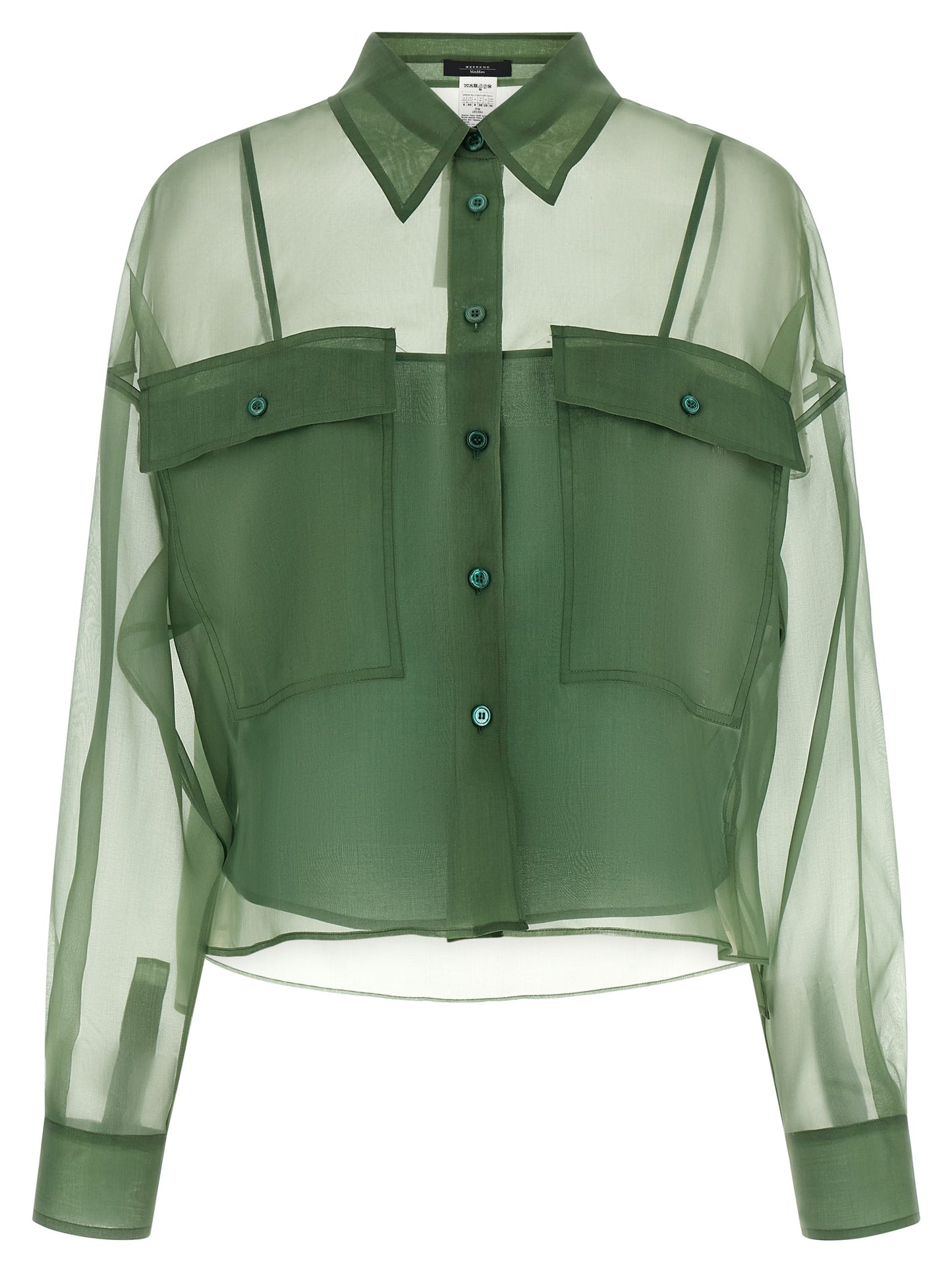 Max Mara Bicolor Cotton Blouse