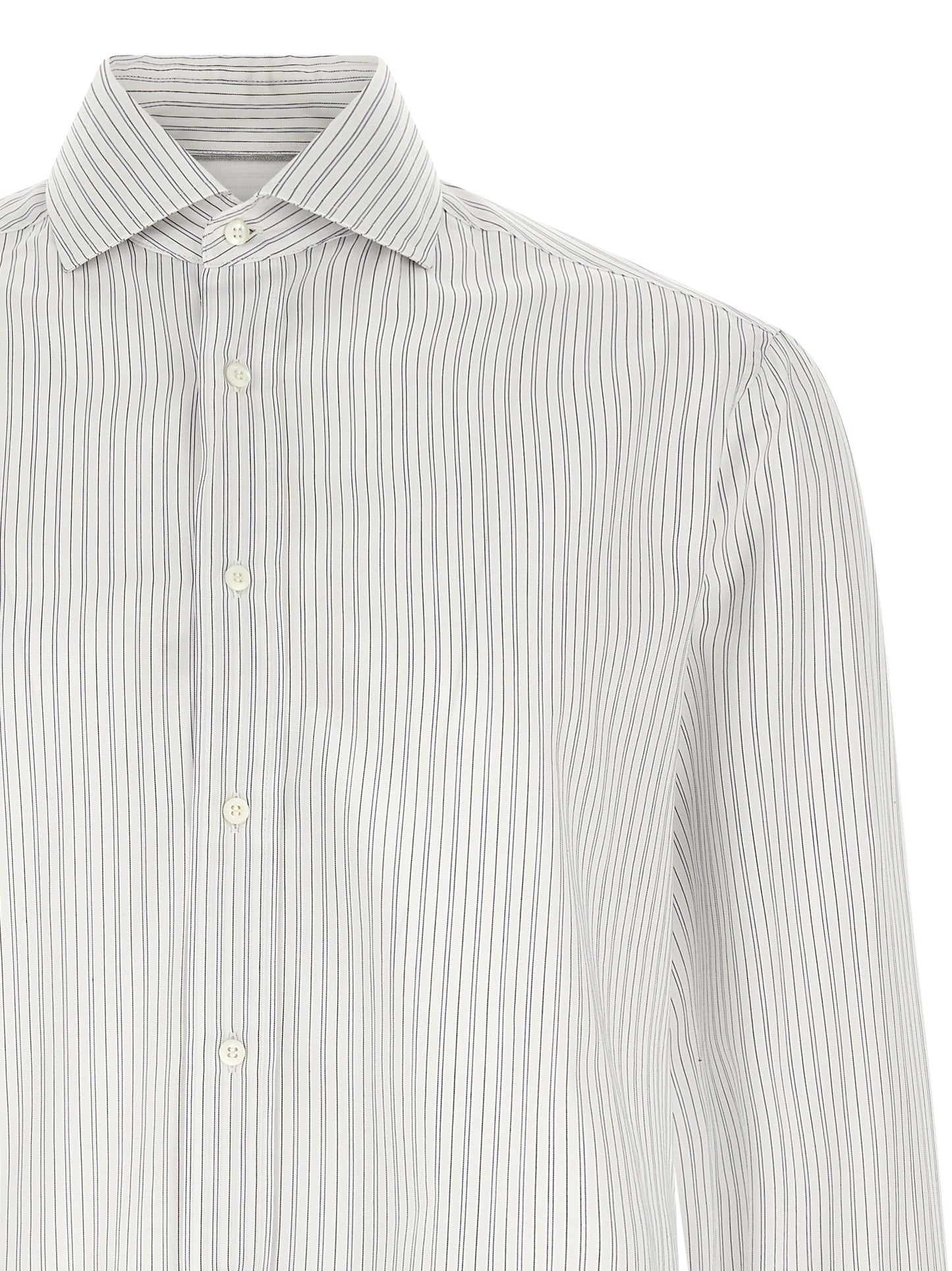 Brunello Cucinelli Blue Cotton Blouse