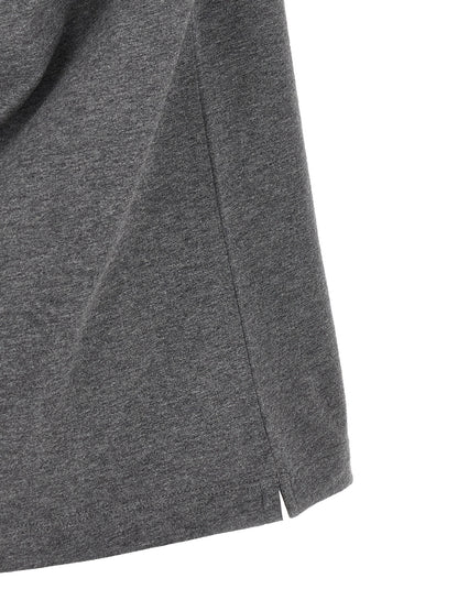 Brunello Cucinelli Gray Cotton T-Shirt