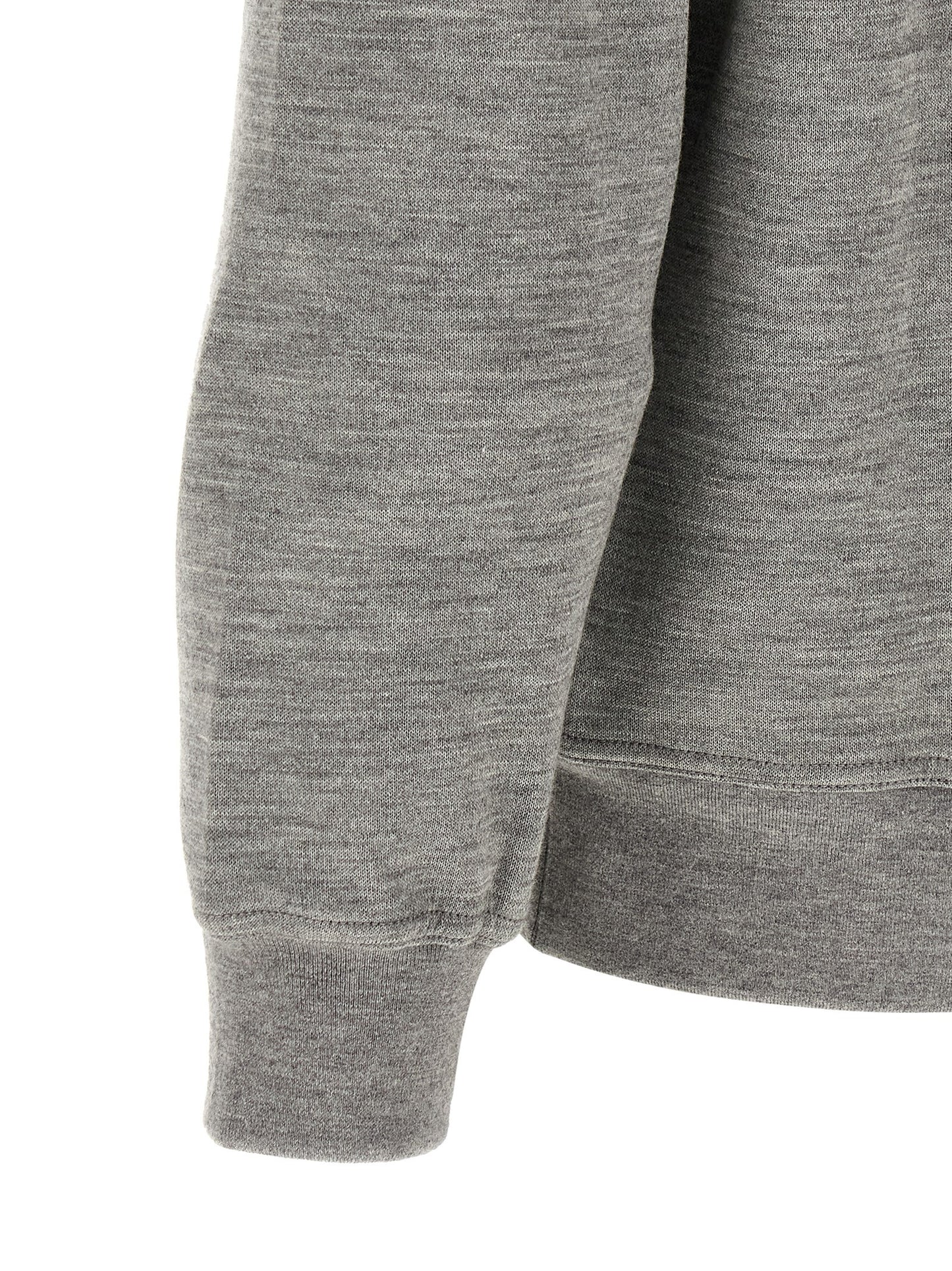 Sweatshirt Hoodie by Brunello Cucinelli for men in cashmere silk & polyamide gray features a authentic silhouette, showcasing a sophisticated and authentic detail for a refined finish.