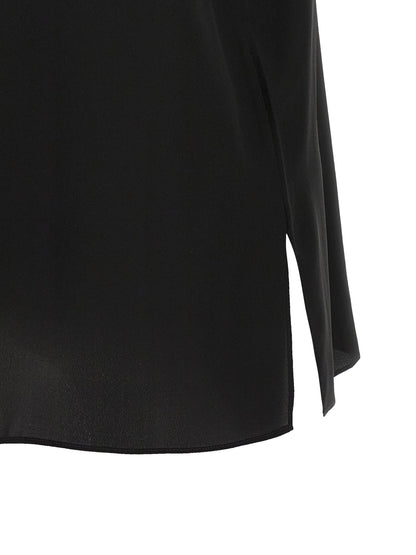 Brunello Cucinelli Black Silk Shirt
