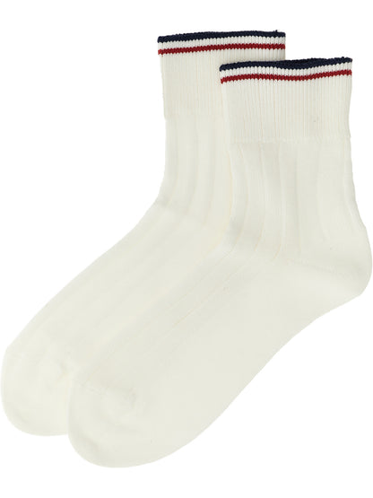 Brunello Cucinelli White Cotton Socks