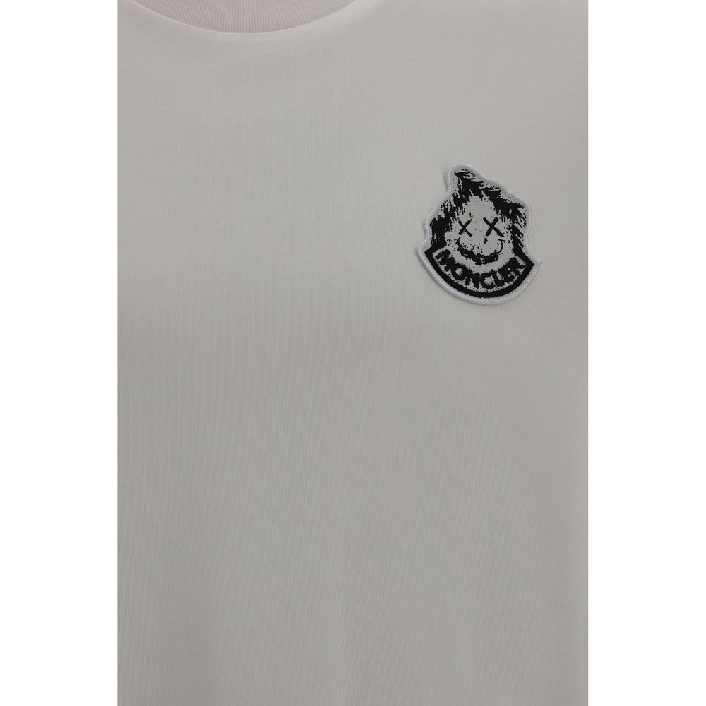 Moncler Beige Cotton T-Shirt
