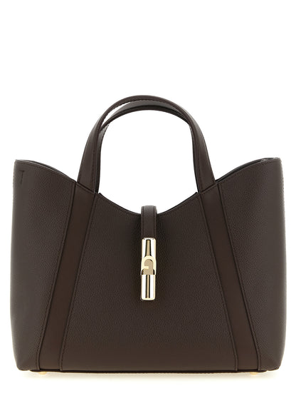 Furla Brown Calfskin Tote Bag