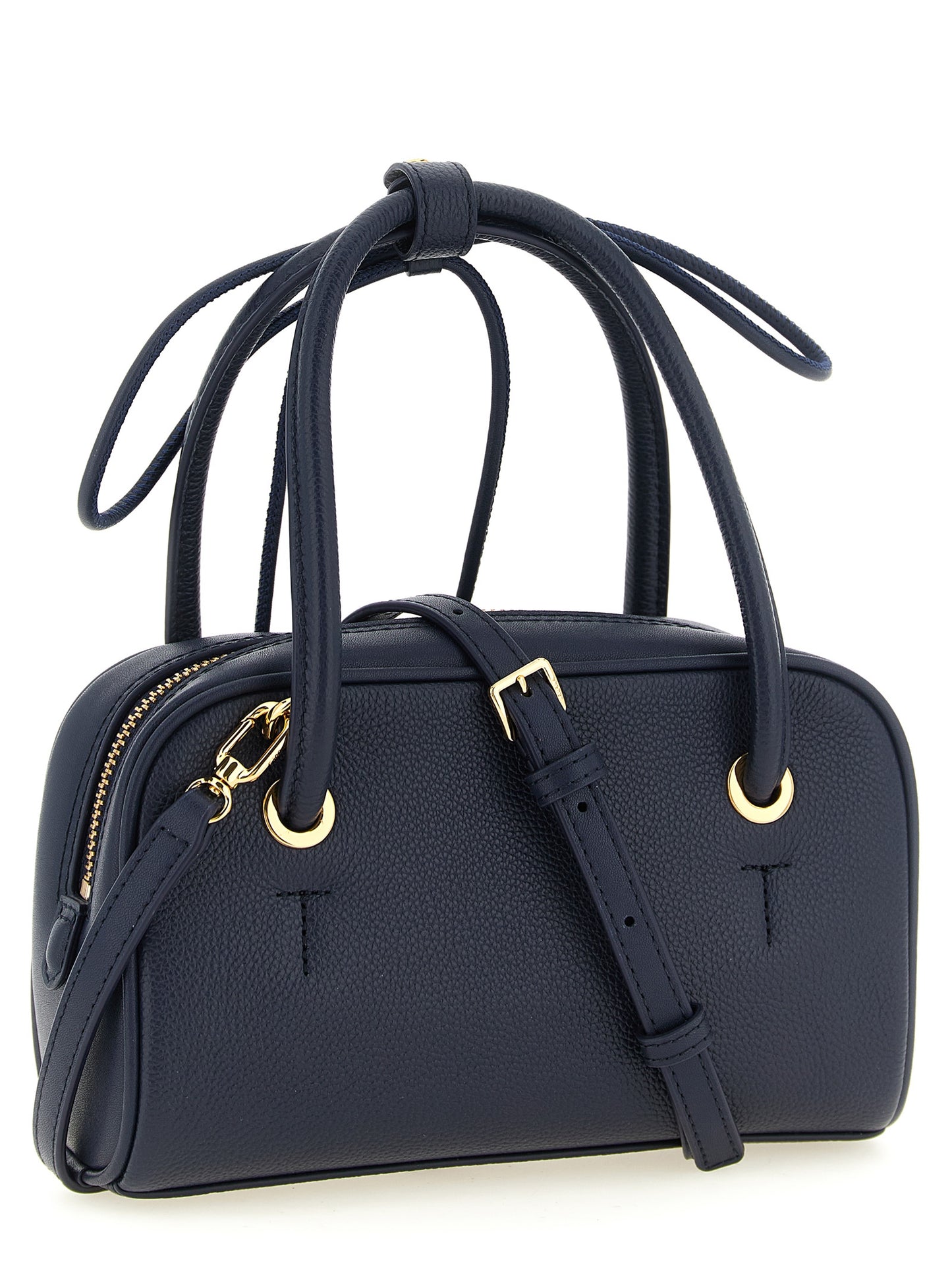 Furla Blue Calfskin Handbag