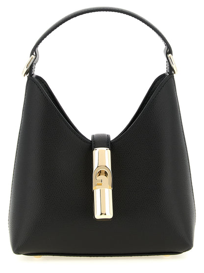 Furla Black Calfskin Handbag