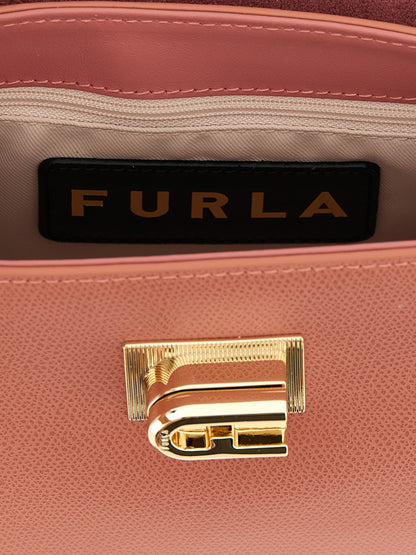 Furla Multicolor Calfskin Handbag
