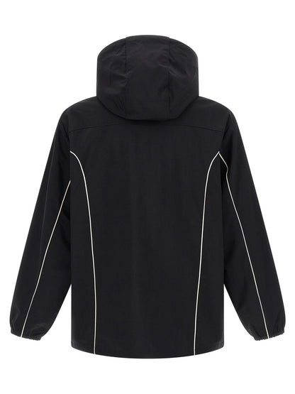 Diesel Black Polyamide Shell Jacket