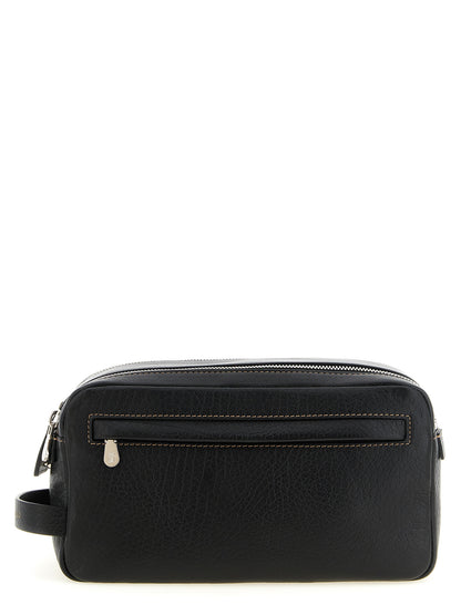 Brunello Cucinelli Black Calfskin Accessories