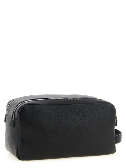 Brunello Cucinelli Black Calfskin Accessories