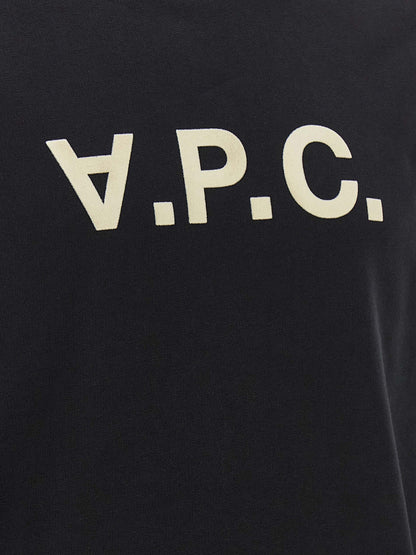 A.P.C. Black Cotton Hoodie