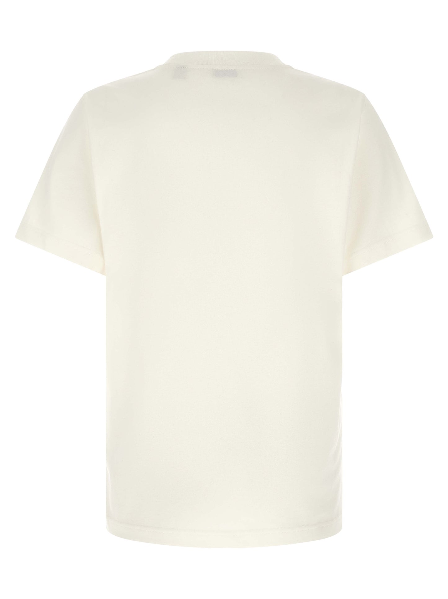 Burberry White Cotton T-Shirt