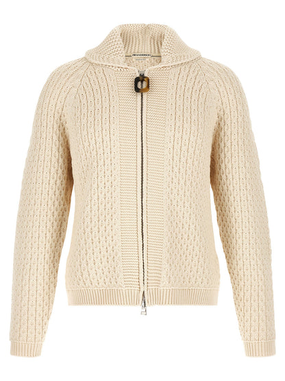 J.W.Anderson White Cotton Cardigan