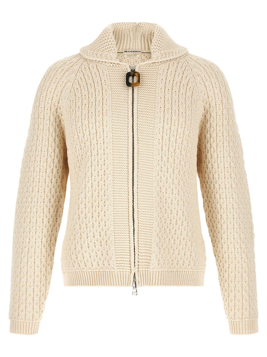 J.W.Anderson White Cotton Cardigan